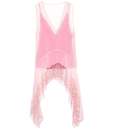 Shop Altuzarra Didy Silk Top In Pink