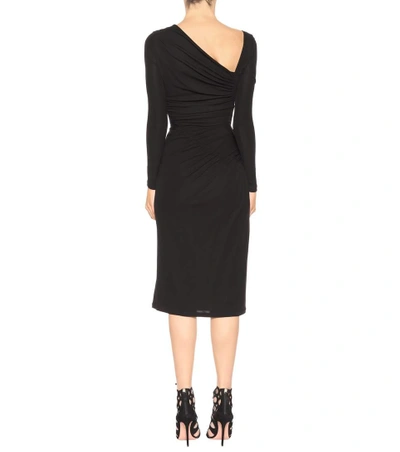 Shop Altuzarra Anjela Long-sleeved Dress In Black