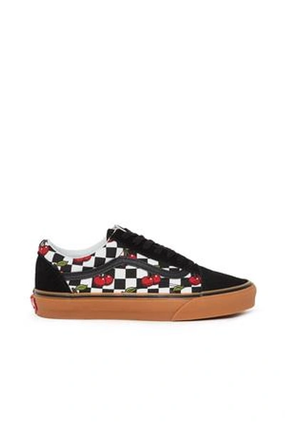 Vans Cherry Checker Old Skool (Black/Gum)