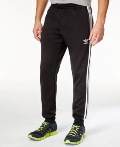 Shop Adidas Originals Men's Superstar Training Pants In Black