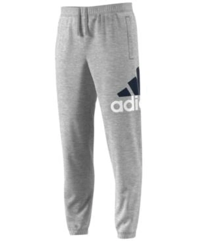 Shop Adidas Originals Adidas Men's Essentials Jersey Pants In Medium Grey