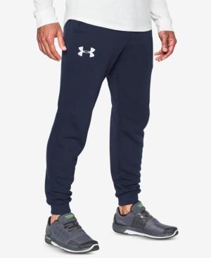 under armour navy joggers