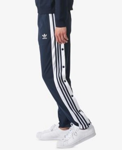 Shop Adidas Originals Men's Adibreak Tearaway Pants In Navy