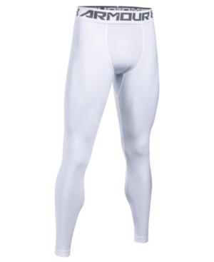 white under armour compression pants