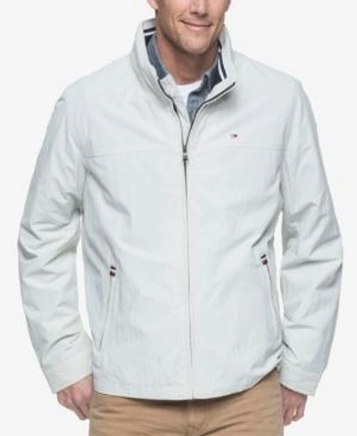 Shop Tommy Hilfiger Men's Lightweight Taslan Jacket In Ice