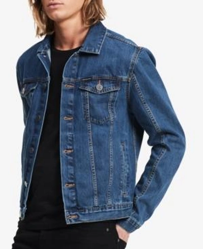Shop Calvin Klein Jeans Est.1978 Men's Denim Jacket In Medium