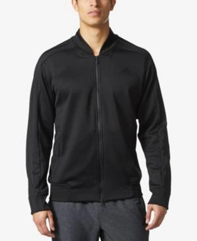 Shop Adidas Originals Adidas Men's Squad Id Track Jacket In Black
