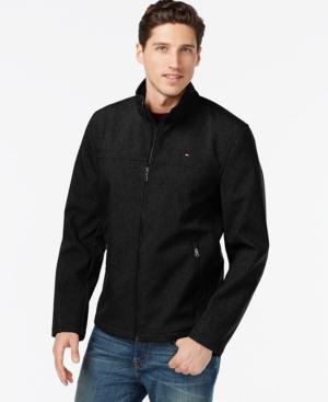 tommy hilfiger men's classic soft shell jacket