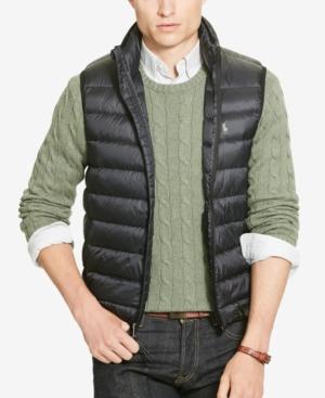 polo down vest sale