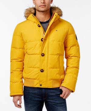 tommy hilfiger jacket mens yellow