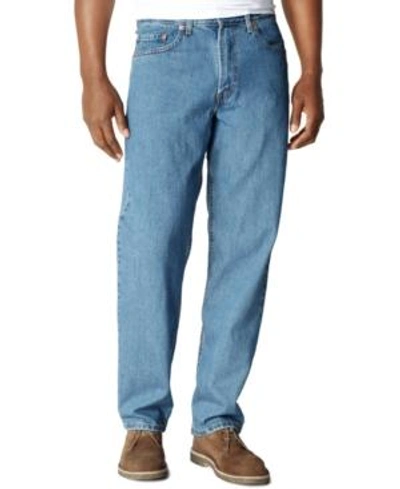 Levi's Men's Big & Tall 550 Relaxed Fit Non-stretch Jeans In Medium Stonewash
