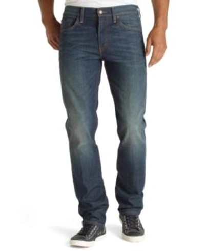 Shop Levi's Men's 514 Straight Fit Jeans In Midnight Stretch