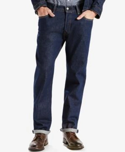 Shop Levi's Men's 501 Original Fit Button Fly Stretch Jeans In The Rose Stretch