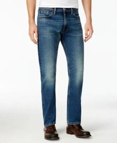 Shop Levi's 513 Slim Straight Fit Jeans In Emgee