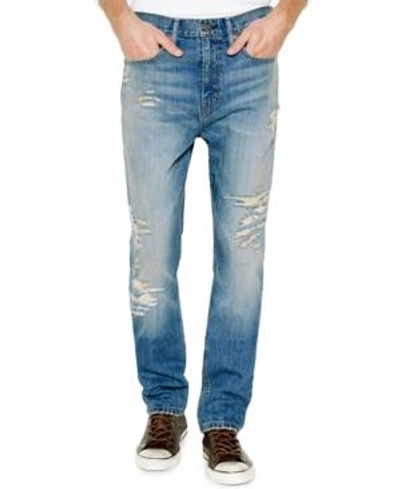 Shop Levi's Men's 514 Straight Fit Ripped Jeans In Toto Destructed