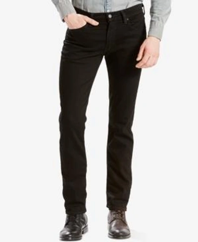 Shop Levi's 511 Slim Fit Performance Stretch Jeans In Coava Black
