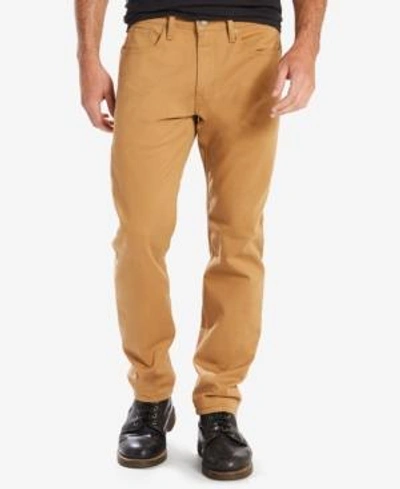 Shop Levi's Men's 502 Taper Soft Twill Jeans In Caraway