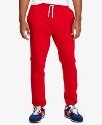 Shop Polo Ralph Lauren Men's Cotton-blend-fleece Pants In Rl2000 Red