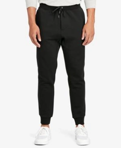 Shop Polo Ralph Lauren Men's Double-knit Jogger Pants In Polo Black