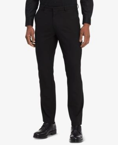 Shop Calvin Klein Men's Infinite Slim-fit Stretch Pants In Black
