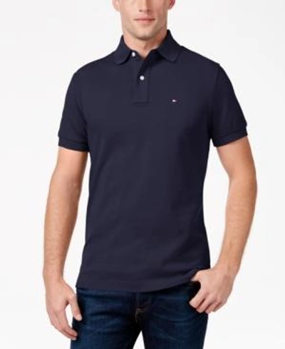 Tommy Hilfiger Men's Classic-fit Ivy Polo, Created For Macy's In Desert Sky  | ModeSens