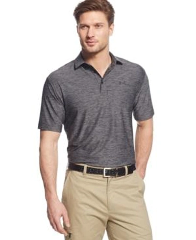 Shop Under Armour Men's Playoff Performance Heather Golf Polo In Carbon Heather