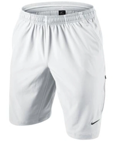 Shop Nike Men's Woven 11" Utility Shorts In White
