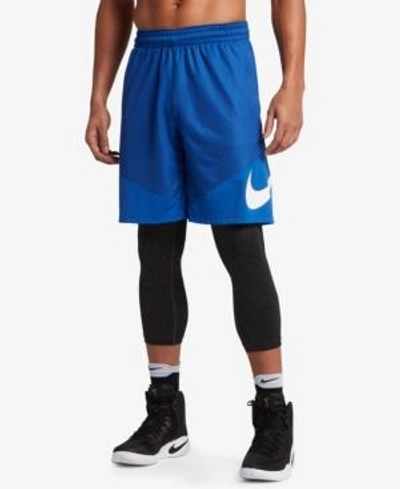 Shop Nike Men's 9" Hbr Dri-fit Basketball Shorts In Game Royal
