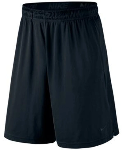 Shop Nike Men's Fly 9" Training Shorts In Black/dark Grey