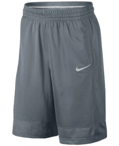 Shop Nike Men's Dri-fit Fastbreak Basketball Shorts In Cool Grey