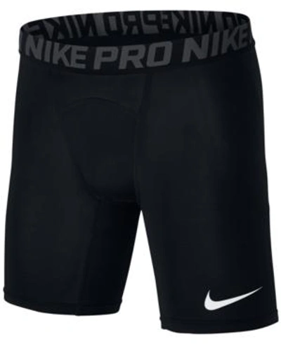 Shop Nike Men's Pro Dri-fit Compression Shorts In Black