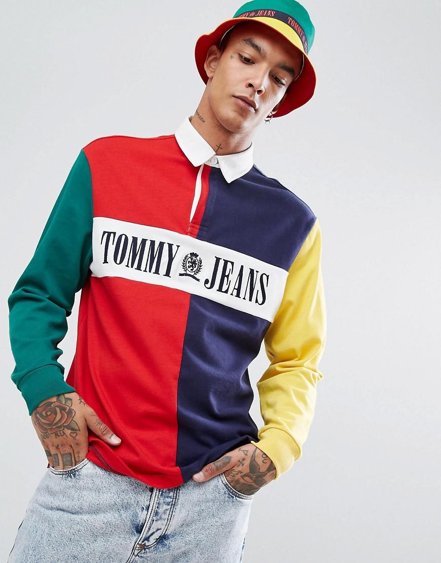 tommy polo long sleeve