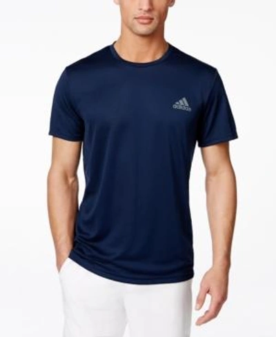 Shop Adidas Originals Adidas Men's Essential Tech T-shirt In Collegiate Navy