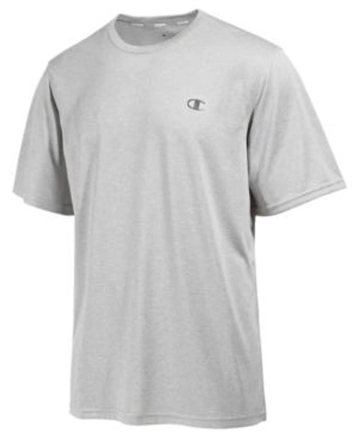 Shop Champion Men's Vapor Performance T-shirt In Oxford Gray