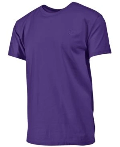 Shop Champion Men's Cotton Jersey T-shirt In Purple