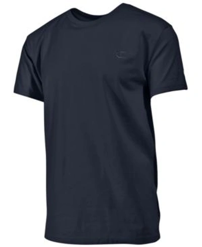 Shop Champion Men's Cotton Jersey T-shirt In Navy