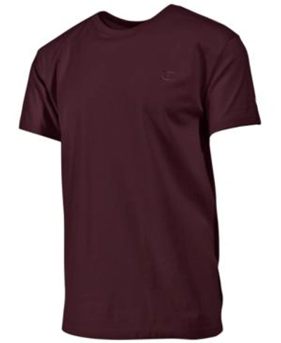 Shop Champion Men's Cotton Jersey T-shirt In Maroon
