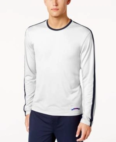 Shop Polo Ralph Lauren Men's Active Tech Long-sleeve T-shirt In White