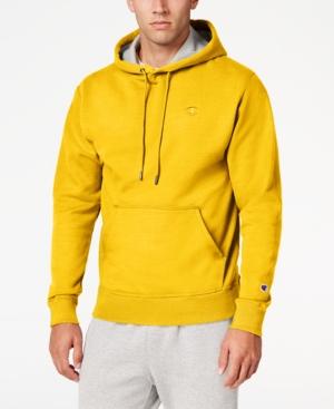 gold champion hoodie mens