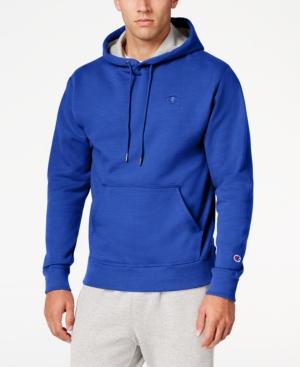 Champion Men's Powerblend Fleece Hoodie In Surf The Web | ModeSens