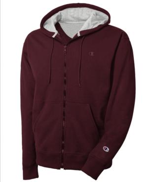 maroon champion hoodie