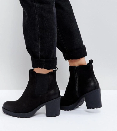 Steward Myre Minister Vagabond Grace Black Leather Ankle Boots - Black | ModeSens