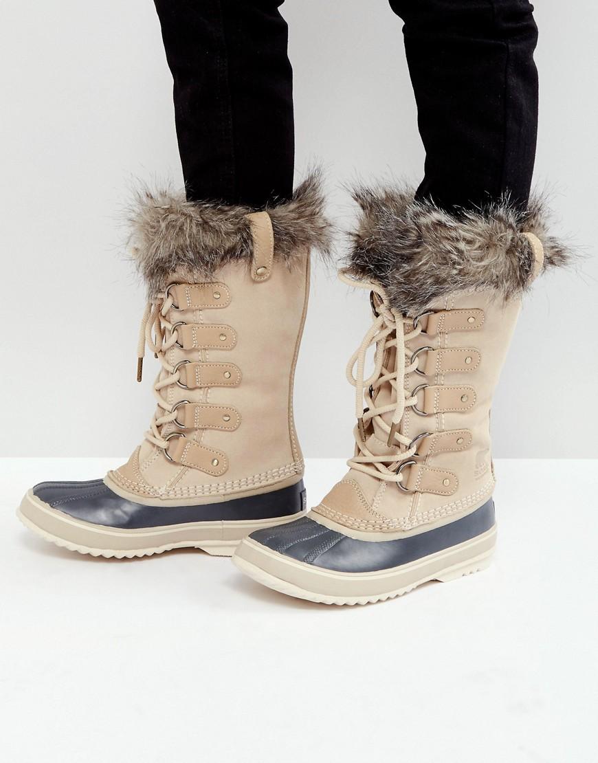 sorel beige boots