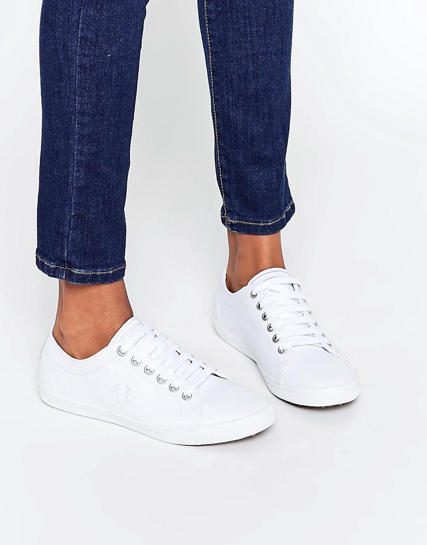 fred perry kingston white