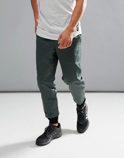 Adidas Originals Adidas Athletics Storm Joggers With Cuff Detailing In  Green Bp6621 - Gray | ModeSens