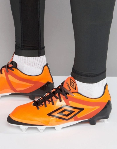 Shop Umbro Velocita Pro Sg Soccer Boots - Orange