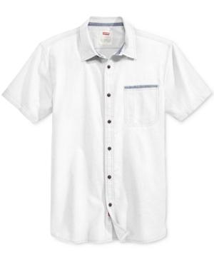 levi's short sleeve shirts mens
