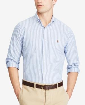 polo ralph lauren multi stripe oxford shirt