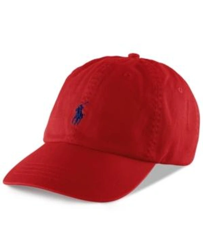 Shop Polo Ralph Lauren Core Classic Sport Cap In Red
