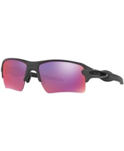 Shop Oakley Flak 2.0 Xl Prizm Road Sunglasses, Oo9188 In Grey/red Mirror